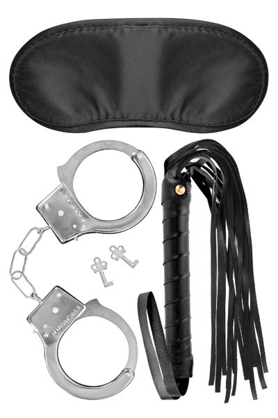 Fetish Tentation Submission Kit - Набор BDSM аксессуаров (Черный) 