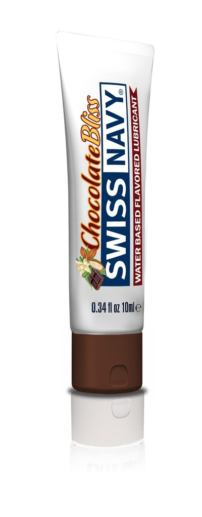 Swiss Navy Chocolate Bliss - Лубрикант на водной основе, 10 мл Swiss Navy (США) (Прозрачный) 