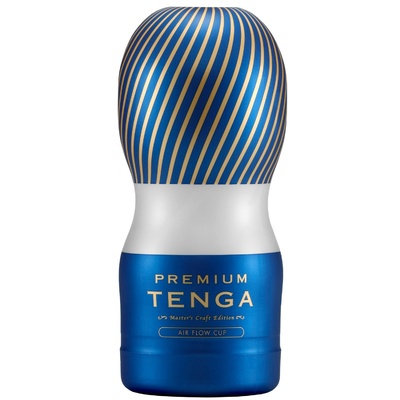Tenga Premium Air Flow Cup - Мастурбатор (24 воздушные камеры внутри) 14.7х4.6 см Tenga (Япония) (Прозрачный) 