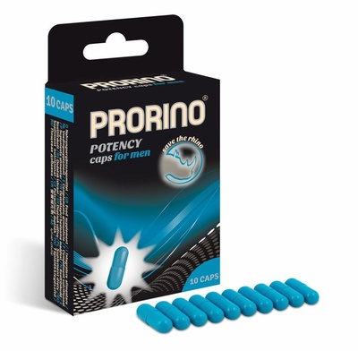 Prorino Potency Caps for MEN - мужские возбуждающие капсулы, 10 шт 