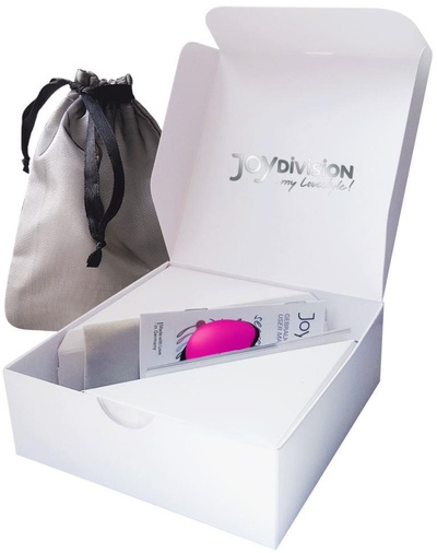 Joy Division Joyballs Secret - одиночный вагинальный шарик, 6х3.7 см (розовый) 