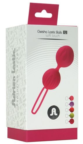 Adrien Lastic Geisha Lastic Balls Mini S - маленькие вагинальные шарики (розовый), 3.4 см 