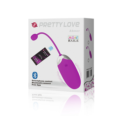 Pretty Love Abner Smartphone Control - Виброяйцо, 7,5х3.3 см (розовый) LyBaile 