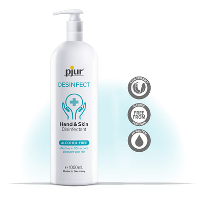 Pjur Disinfect - Антибактериальное средство без спирта, 1000 мл (Прозрачный) 