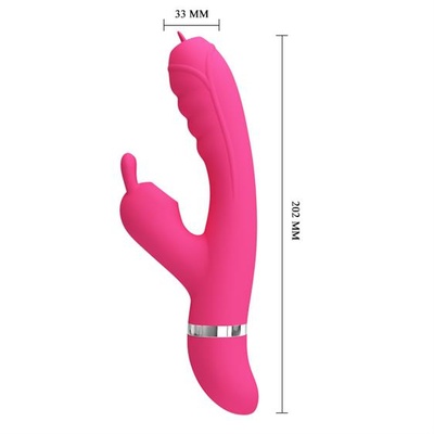 Pretty Love Phoenix Vibrator Pink - Вибратор, 22 см (розовы) LyBaile (Розовый) 