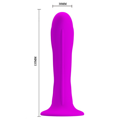 Booty Passion Pink - Анальна пробка, 13,5 см (розовый) LyBaile 