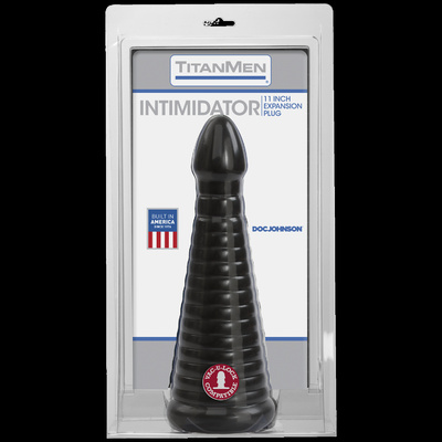 Doc Johnson Titanmen Tools Intimidator - Анальный стимулятор, 25.7х8.9 см Doc Johnson (США) (Черный) 
