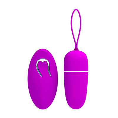 Wireless control Egg, 12-function vibration - Виброяйцо на пульте д/у, 6,5х2,6 см (фиолетовый) LyBaile 
