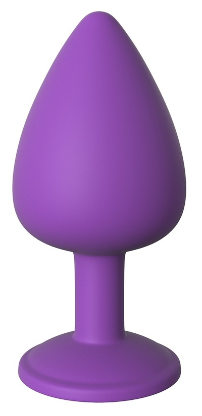 Pipedream - FFH Her Little Gem Large Plug - Анальная пробка, 9.6х4.4 см (Фиолетовый) 