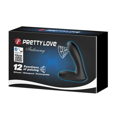 LyBaile - Pretty Love Archemeny Prostata Virator - Массажер простаты, 12.1х3.3 см (Черный) 