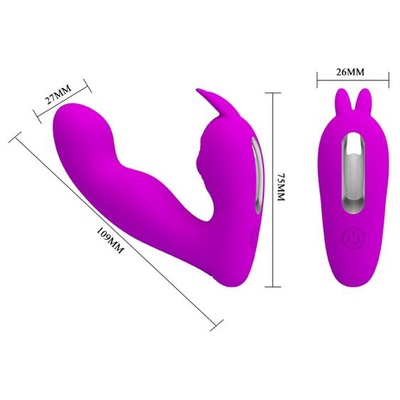 Pretty Love Josephine G-spot Massager Purple - Вибратор кролик LyBaile (Фиолетовый) 