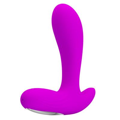 Pretty Love Backie Prostata Stimulator - Массажер простаты с вибрацией, 12.5х3.5 см LyBaile (Фиолетовый) 