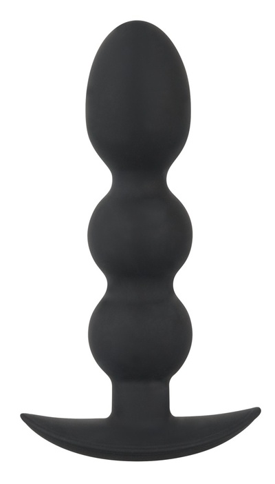 Black Velvets Heavy Beads - Анальная пробка, 13,3 см (черный) Orion 