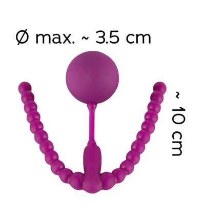 Intimate Spreader Pussy Gym инновационный вагинальный тренажер, 3.5 см Orion (Фиолетовый) 