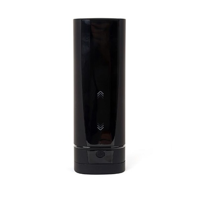 Kiiroo Onyx+ - мастурбатор с теледильдоникой, 10 сжимающихся колец, 17.5х5 см (Черный) 