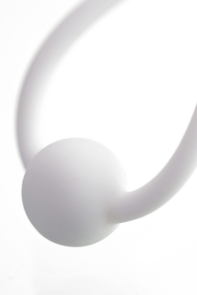 L'Eroina By Toyfa Lily - Вагинальный шарик, 10,5 см (белый) 