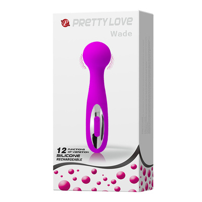 Pretty Love Wade Massager Purple - Универсальный вибромассажер, 15 см (фиолетовый) LyBaile 