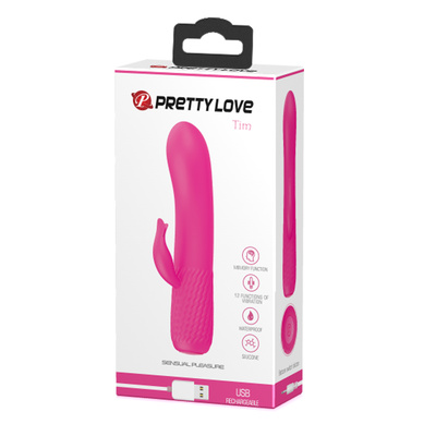 Pretty Love Tim Vibrator Pink - Вибратор, 15 см (розовый) LyBaile 