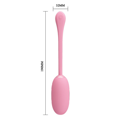 Pretty Love Doreen Vibrating Egg Pink - Виброяйцо, 19 см (розовый) LyBaile 