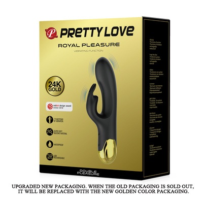 Pretty Love Royal Pleasure Vibrator - Вибратор, 19,2 см (черный) LyBaile 