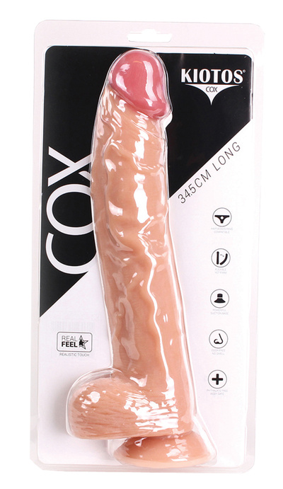 StRubber - Kiotos Cox Flesh Dildo 001 - 34.5х6 см (телесный) 