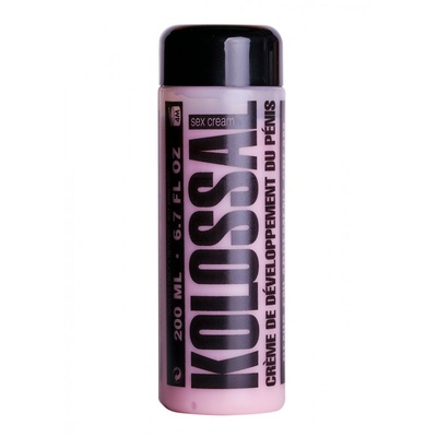 Ruf Kolossal Sex Cream - массажный крем для увеличения члена, 200 мл (Розовый) 