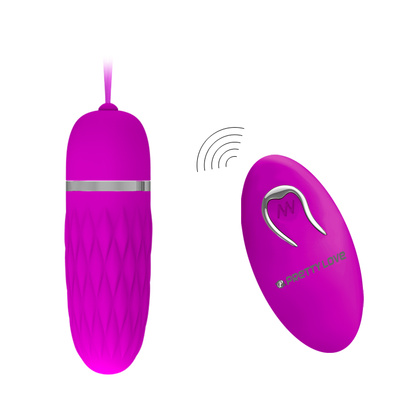 Pretty Love Dawn Remote Egg Pink - Виброяйцо, 9,2см (фиолетовый) LyBaile 