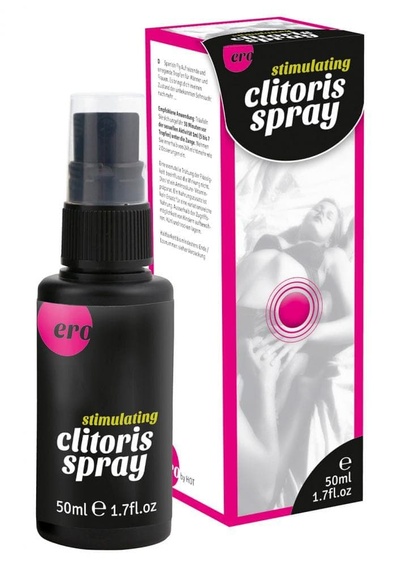 Cпрей женский Clitoris Spray Stimulating , 50ml HOT (Белый) 