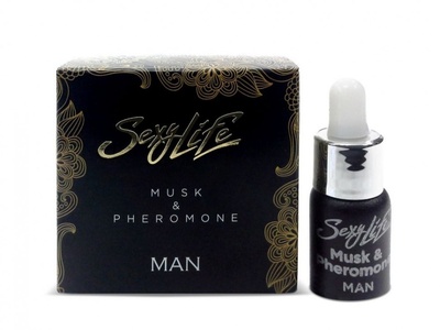 Мужские духи с феромонами Sexy Life Musk&Pheromone - 5 мл. Парфюм Престиж М 