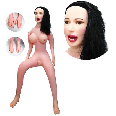 Секс-кукла с вибрацией Виктория Bior toys (телесный) 