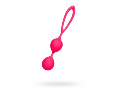 Toyfa A-Toys - двойные вагинальные шарики, 17х3.1 см (Розовый) 