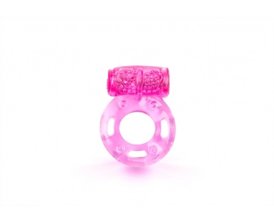 Браззерс - эрекционное кольцо с вибрацией, 5х1.5 см (розовый) Brazzers 