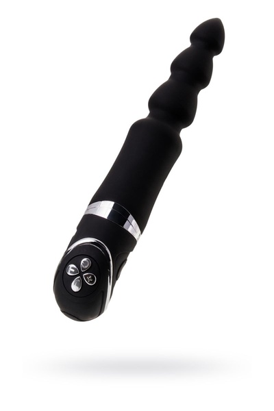 Чёрный анальный вибростимулятор Erotist - 20,7х3.5 см. (Черный) 