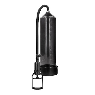 Pumped Comfort Beginner Pump - ручная вакуумная помпа для мужчин с насосом в виде поршня, 30х6 см Shotsmedia (Черный) 