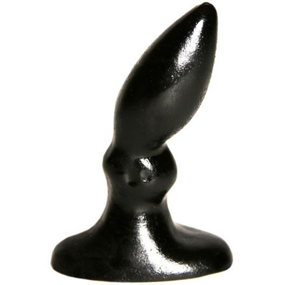 Анальная пробка для массажа простаты Джага-Джага - Сумерки Богов, 10 см (чёрный) (Черный) 