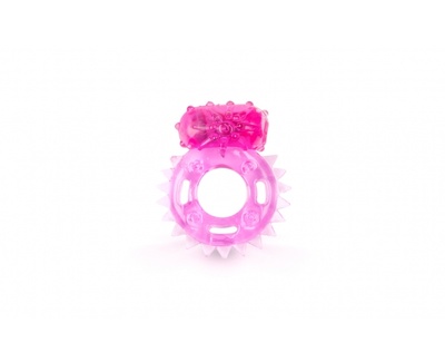 Браззерс - эрекционное кольцо c вибрацией, 3.5 см (розовый) Brazzers 