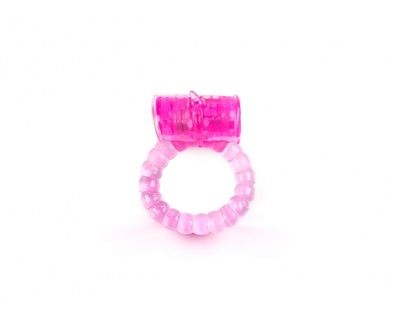 Браззерс - нежное эрекционное кольцо с вибропулей, 5х2.5 см (розовый) Brazzers 