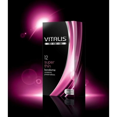 Vitalis Premium №12 Super thin супертонкие презервативы (Телесный) 