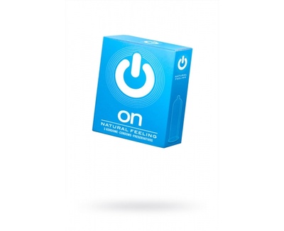 ON - Natural Feeling - классические презервативы, 3 шт. R S GmbH (Прозрачный) 