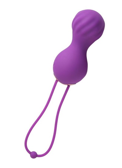 JOS Alba вагинальные шарики с пульсирующими бусинами, 17х3.5 см (Фиолетовый) 