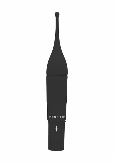 Shotsmedia Clitoral Tickler вибромассажер для клитора, 16.2х0.6 см (чёрный) (Черный) 