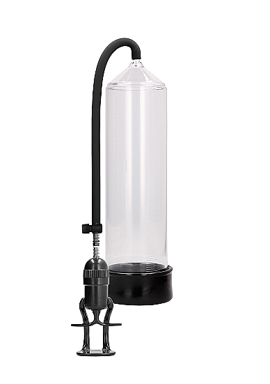 Pumped Deluxe Beginner Pump ручная вакуумная помпа для мужчин с насосом в виде поршня, 30х6 см (прозрачный) Shotsmedia 