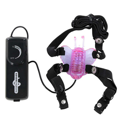 Клиторальный вибростимулятор Butterfly Stimulator (фиолетовый) Seven Creations 