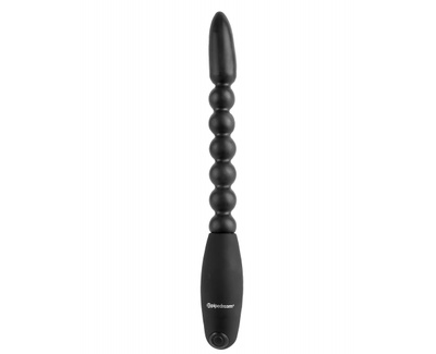 Анальный стимулятор Flexa-Pleaser Power Beads (чёрный) PipeDream (Черный) 