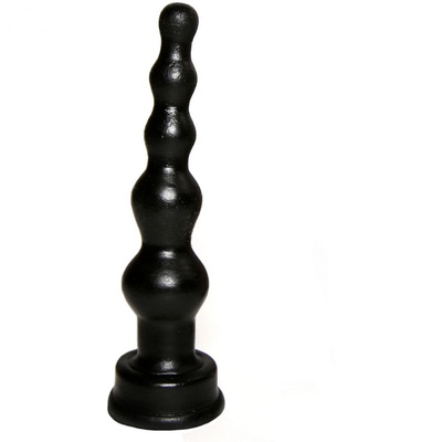 Анальная пробка-ёлочка Джага-Джага - Биоритм, 10 см (чёрный) Сумерки Богов (Черный) 