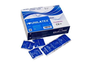 Классические презервативы Natural Plain от Unilatex (144 шт) 
