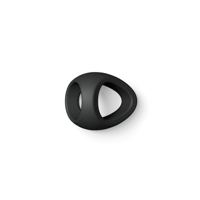 Love to Love Flux Ring Black Onyx двойное эрекционное кольцо, 4.5 см (чёрный) (Черный) 
