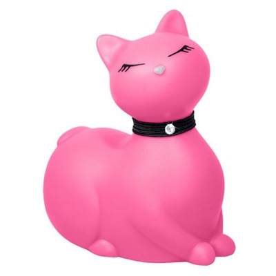 Big Teaze Toys I Rub My Kitty вибромассажер в виде кошечки, 9.5 см (розовый) 