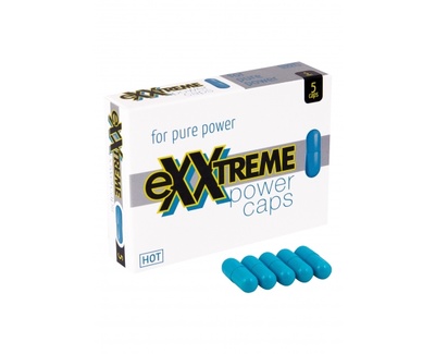 Возбуждающие капсулы Exxtreme - 5 шт. в упаковке HOT (Косметика) 