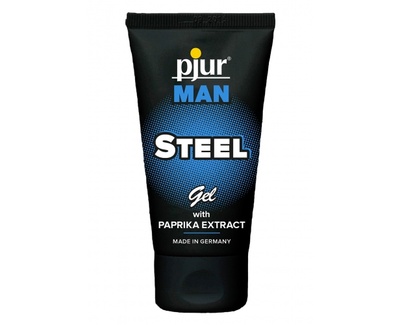 Стимулирующий эрекционный гель для мужчин Pjur Man Steel - 50 мл 